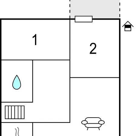 2 Bedroom Cozy In Dagebuell